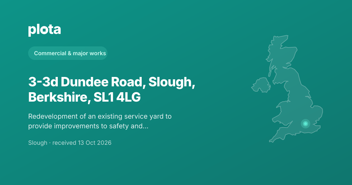 3-3d Dundee Road, Slough Planning Application (P/02931/024) | Plota