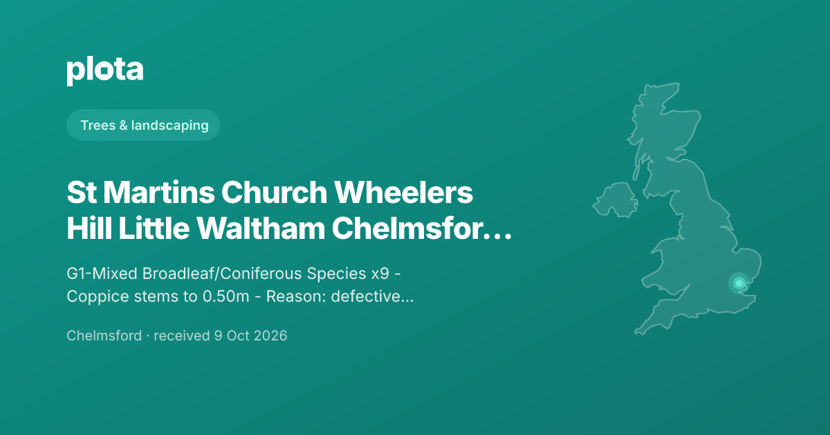 St Martins Church, Little Waltham, Chelmsford - Planning Application
