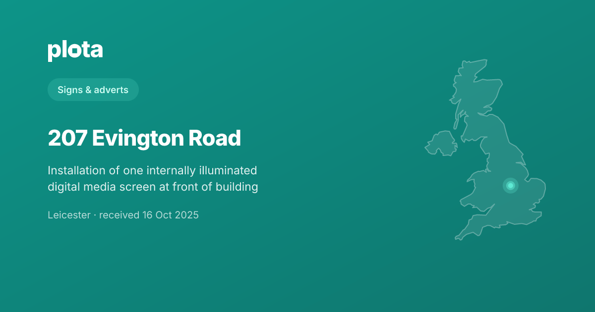 207 Evington Road, Leicester - Planning Application (20251668)
