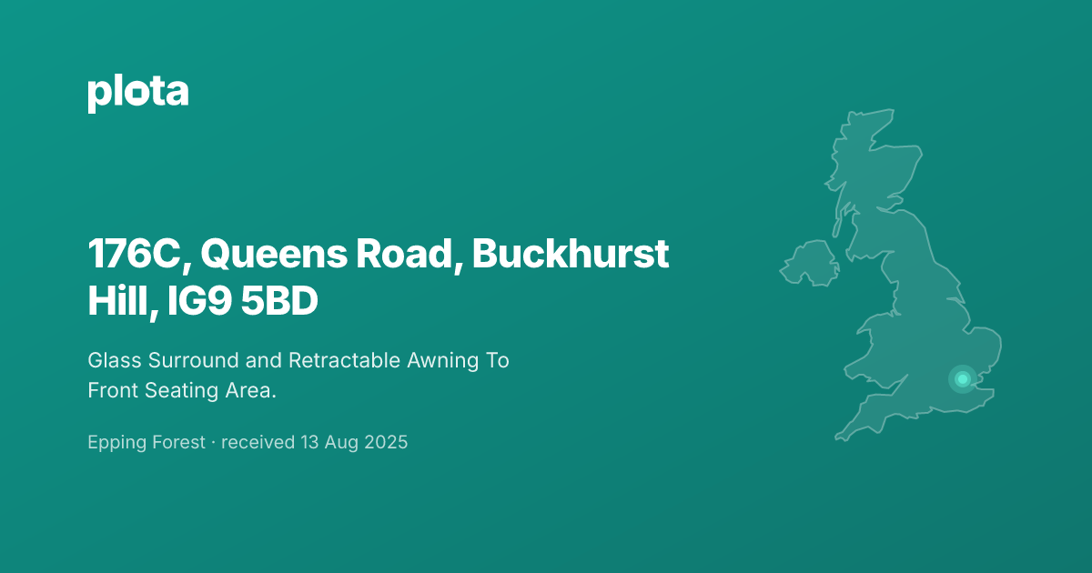 176c Queens Road, Buckhurst Hill - Planning Application (EPF/1651/25)